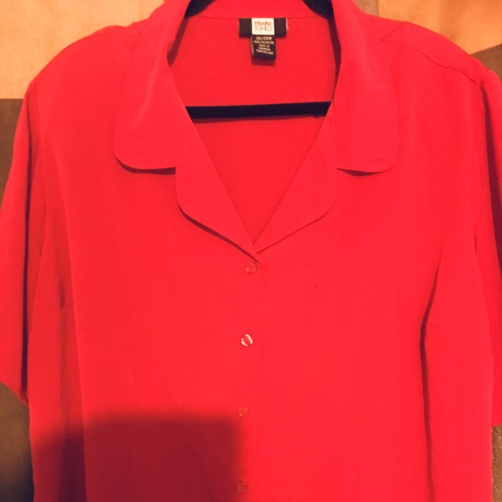 Silky soft dress blouse
